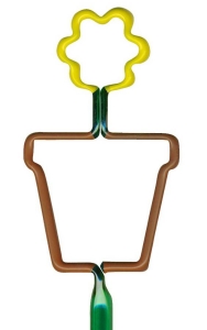 Flower In Pot Pen Shaped