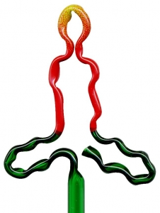 Holiday Candle Shaped Pen