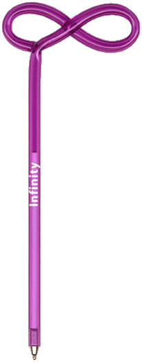 Infinity Fun Shaped Pen, Novelty Pen, Standard Size Pen, Promotional Pen, Personalized Pens.