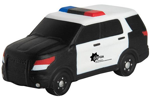 Promotional Police SUV Stress Ball Relivers