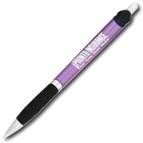 Personalized Retractable Pen BB-AQS139 Purple