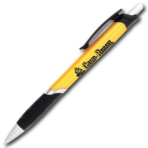 Personalized Retractable Pen BB-AQS139 Yellow