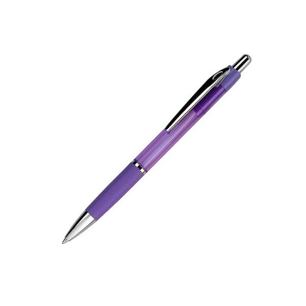 Personalized Retractable Pen Purple BB-ZQH279