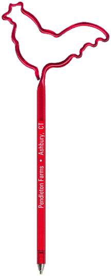 Promotional Personalized Rooster Pen