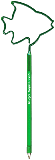 Tropical Fish Promotional Pen, Fun, Shaped, Novelty Pens.