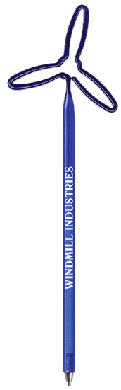 Windmill Turbine Promotional Pen, Personalized Pens.