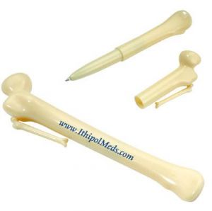 Bone Pen - with Clip
