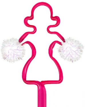 Cheerleader Dress Shaped Pen