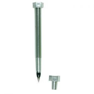 Nut and Bolt Pen - Silver