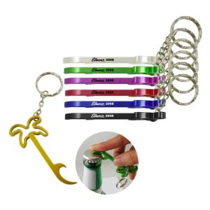 Palm Tree Bottle Opener Keychain