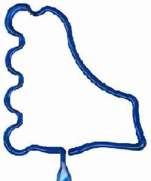 Rollerblades Shaped Pen