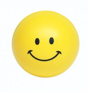 Smiley Face Stress Reliever Balls